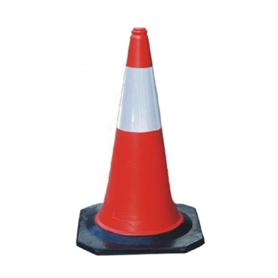 100cm colored triangle used traffic cone