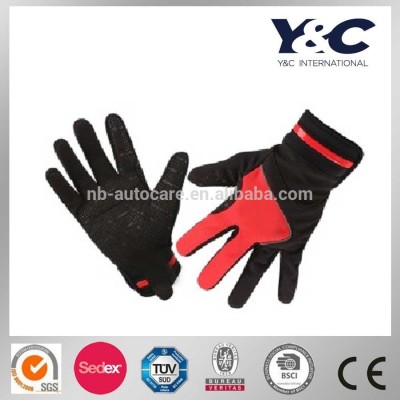 custom-made OEM/ODM hand protected full finger bicycle motorcycle racing sport gloves manufacturer