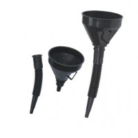 plastic oil funnel/can adjust car oil funnel/three parts oil funnel